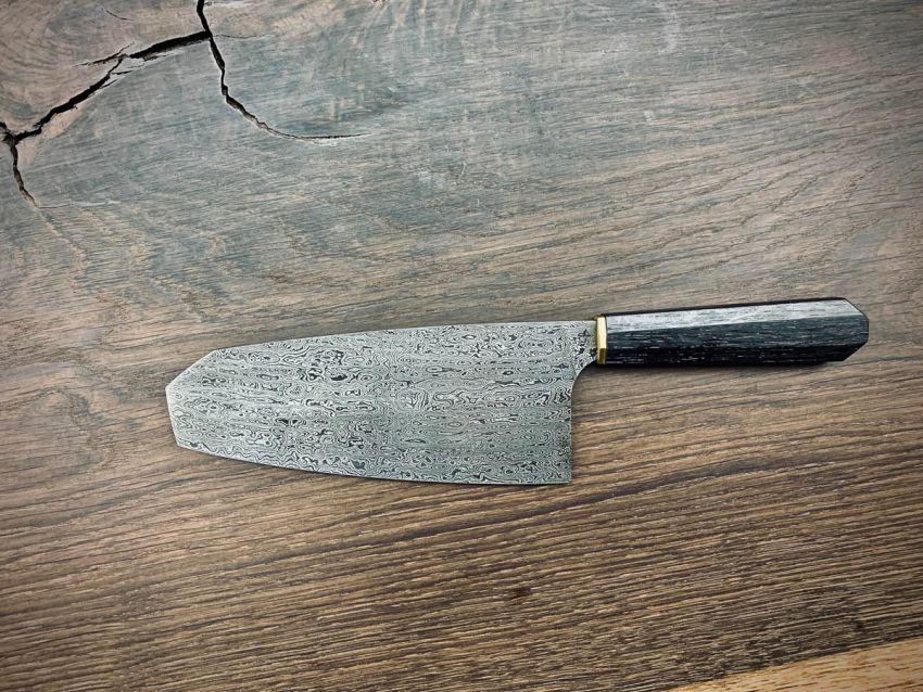 YVO3-D Gemüsemesser - Damast