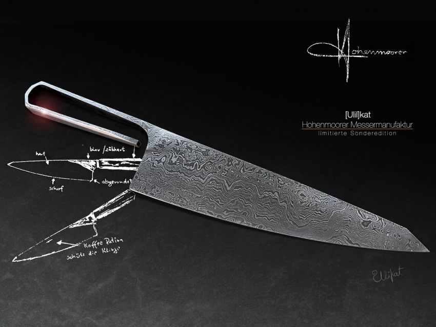 Chefmesser -H1plus240D