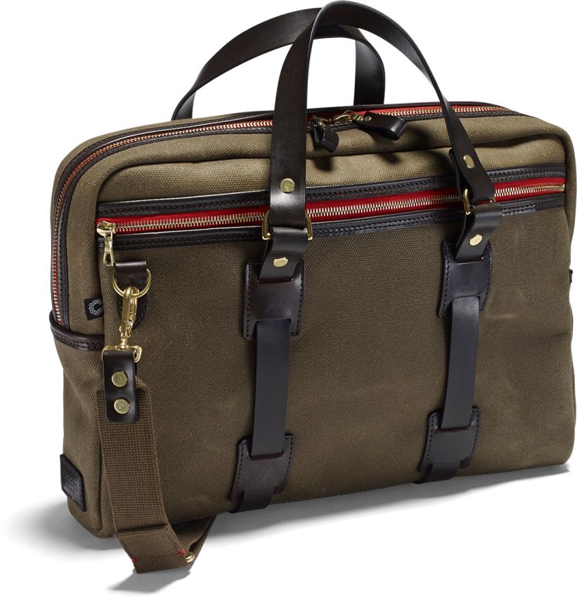 VC02 Olive Laptop Tasche